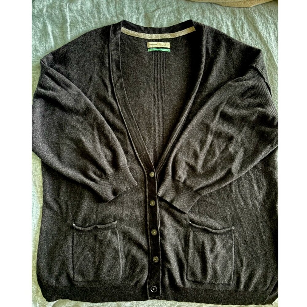 Anthropologie Pilcro Cashmere Boyfriend Cardigan